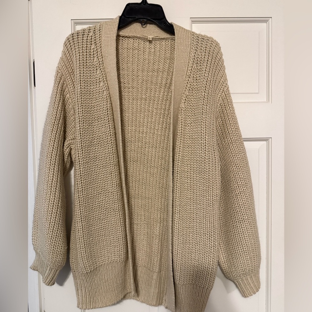 Z Supply Cream Knit Cardigan